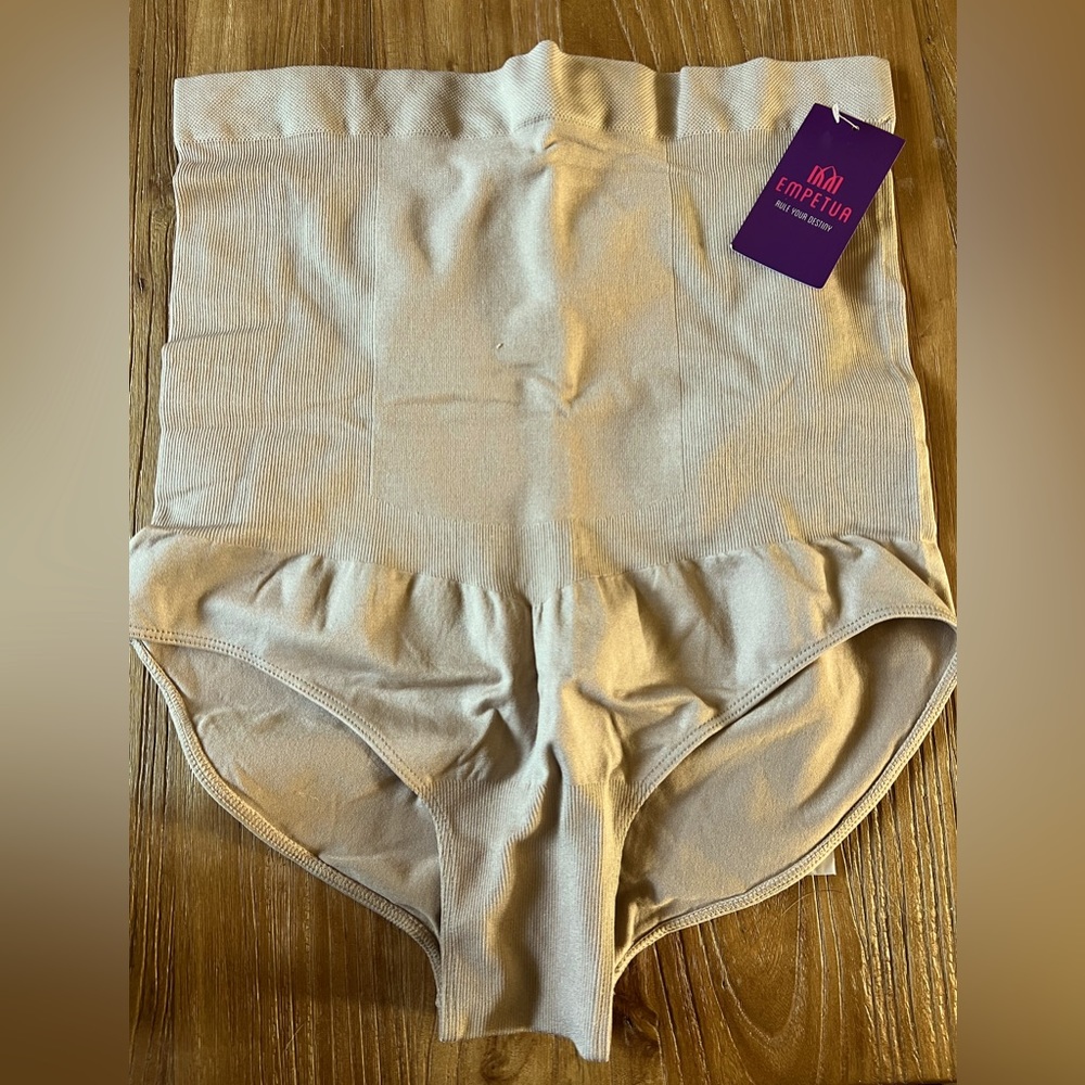 Empetua by Shapermint High Waisted Shaper Panty - Beige